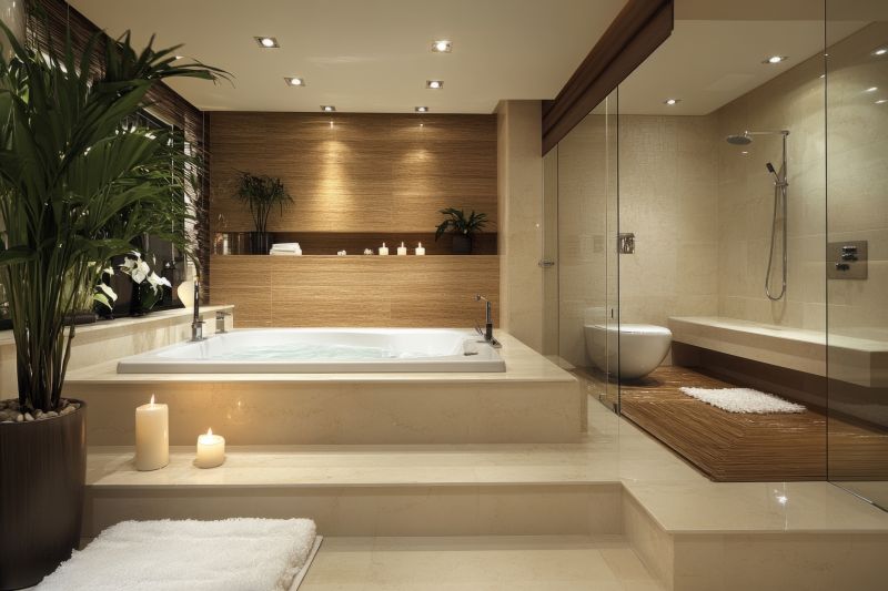Completed Modern Bathtub